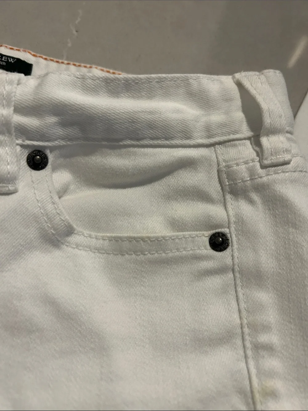 J. Crew White Straight Leg Women’s Jeans